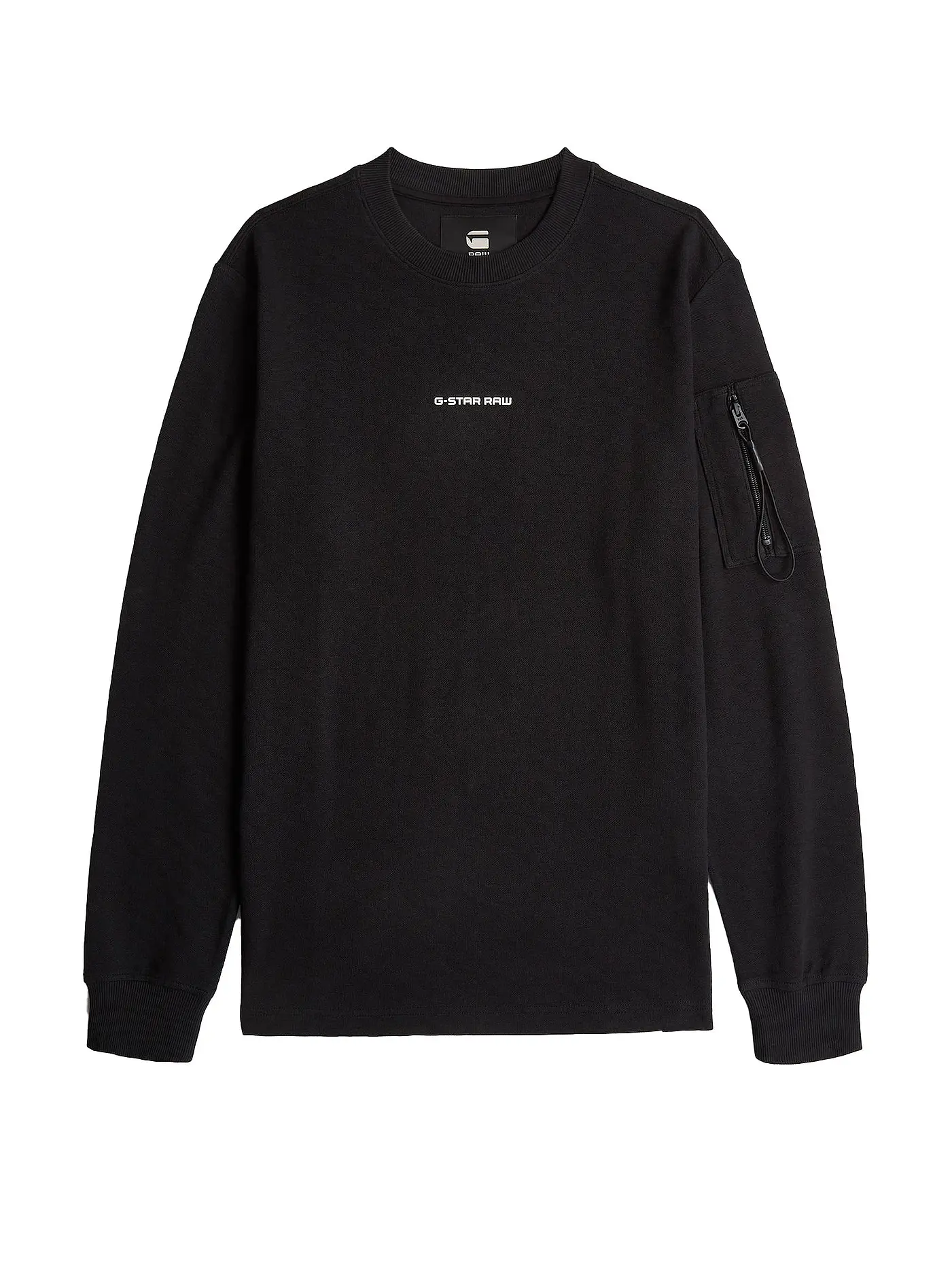 G-STAR RAW | Langarmshirt | schwarz